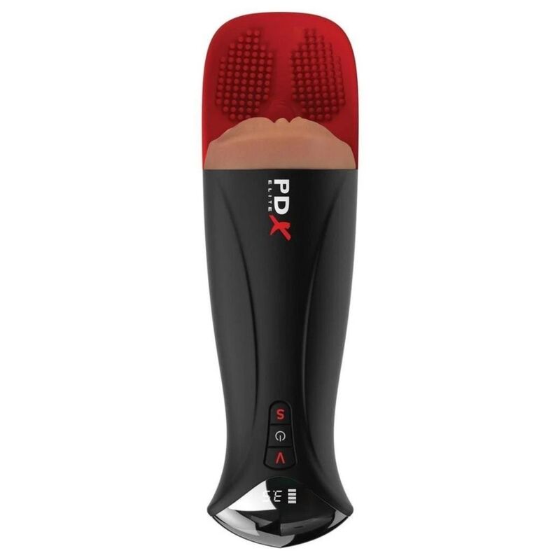 PDX ELITE - FAP-O-MATIC PRO XL VIBRATÓRIO AUTOMÁTICO MARROM 34,9 CM - Image 2