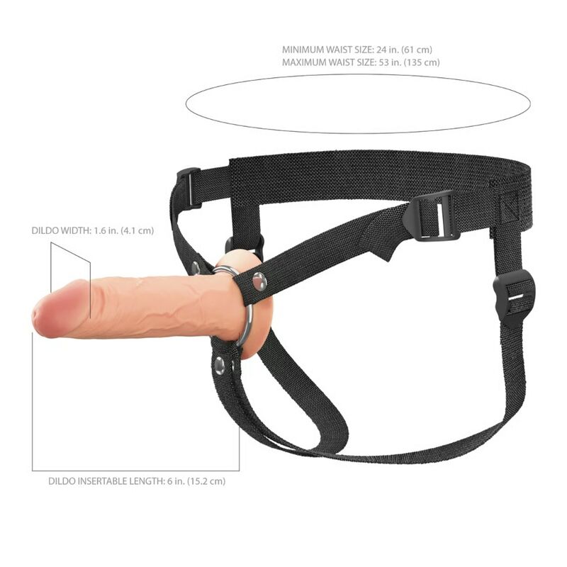 FANTASY X-TENSIONS ELITE - STRAP-ON DE SILICONE OCO DE 15,2 CM - Image 5