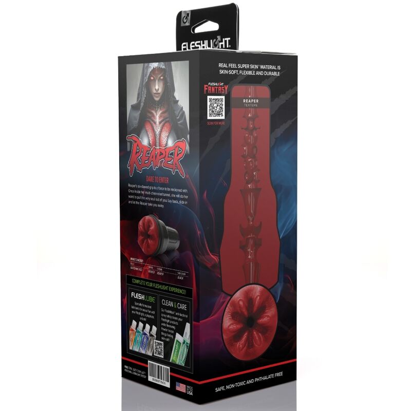 FLESHLIGHT FANTASY - REAPER STROKER MASTURBADOR MASCULINO REALISTA - Image 5