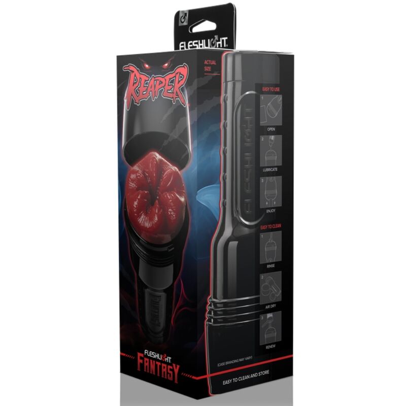 FLESHLIGHT FANTASY - REAPER STROKER MASTURBADOR MASCULINO REALISTA - Image 4