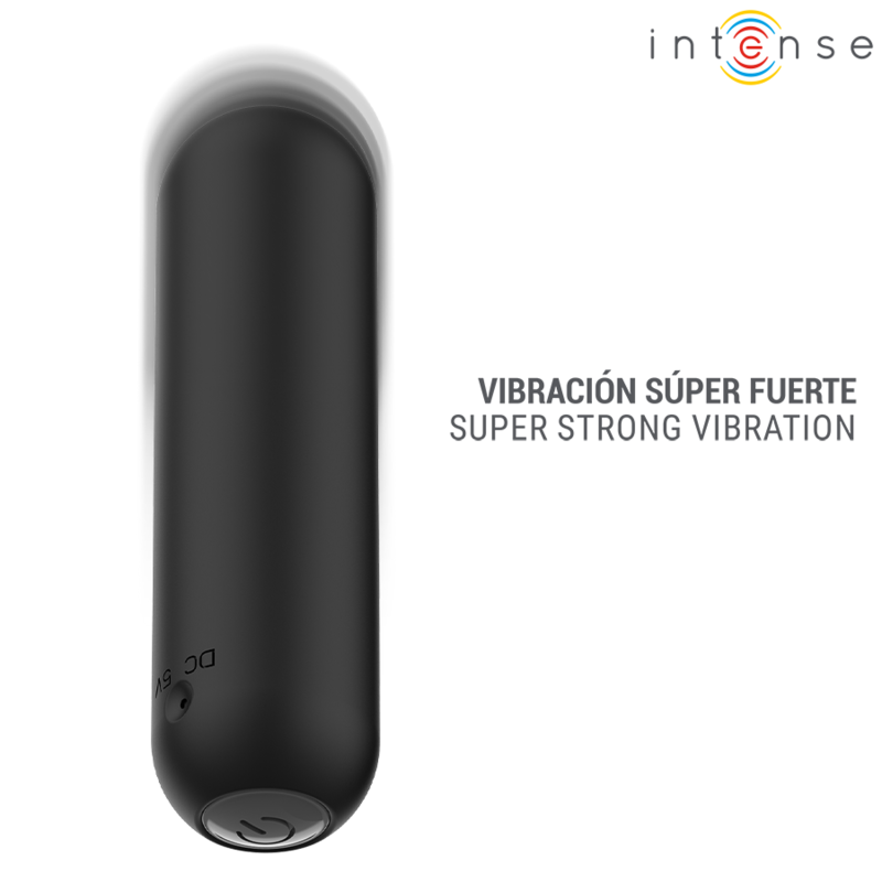 INTENSE - JUDY VIBRADOR BULLET RECARREGÁVEL COM CONTROLE REMOTO PRETO - Image 4