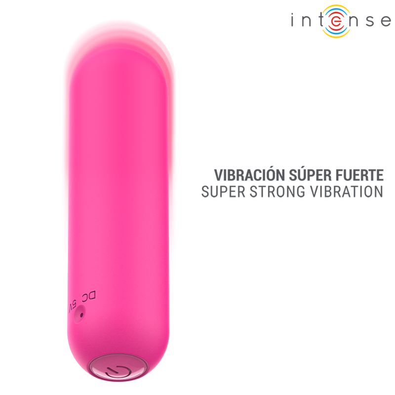 INTENSE - JUDY VIBRADOR BULLET RECARREGÁVEL COM CONTROLE REMOTO ROSA - Image 3