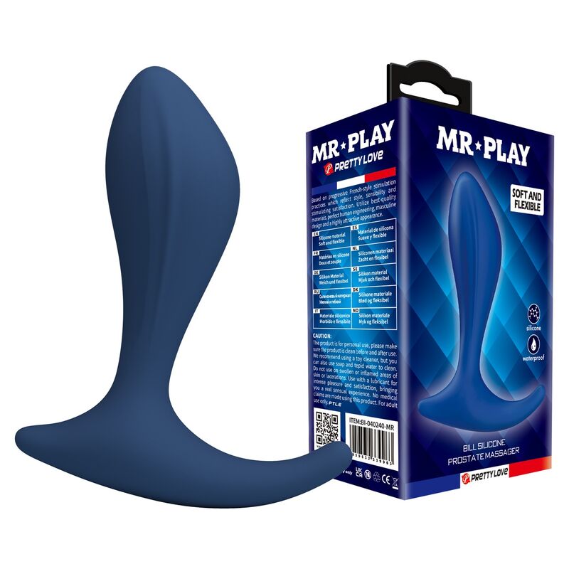 MR PLAY - MASSAGEADOR DE PRÓSTATA AZUL - Image 2