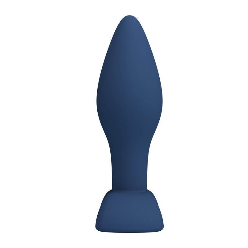 MR PLAY - PLUG ANAL DE SILICONE CÔNICO AZUL S - Image 4
