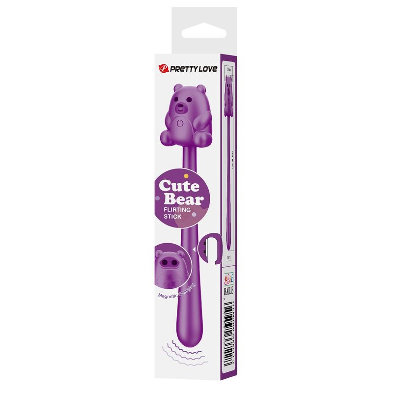 PRETTY LOVE - VIBRADOR RECARREGÁVEL EM FORMATO DE URSO FOFO - Image 2