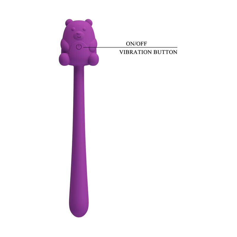PRETTY LOVE - VIBRADOR RECARREGÁVEL EM FORMATO DE URSO FOFO - Image 3