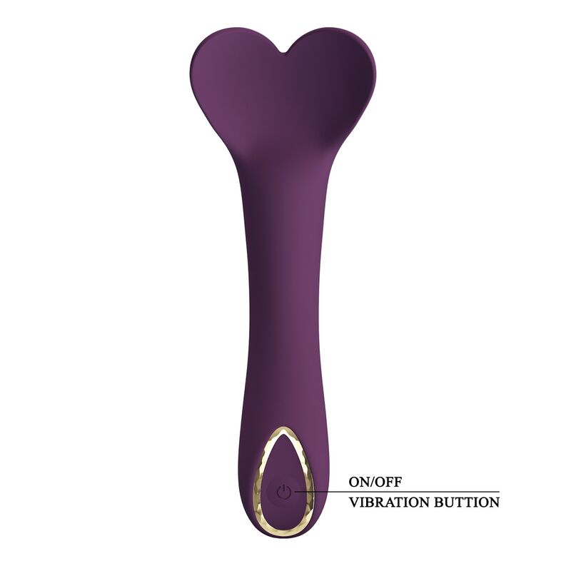 PRETTY LOVE - VIBRADOR RECARREGÁVEL KENYELL COM 10 FUNÇÕES - ROXO - Image 2