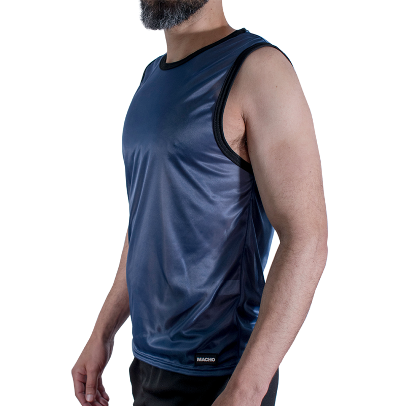 MACHO - CAMISETA AZUL MARINHO TAMANHO S/M - Image 2