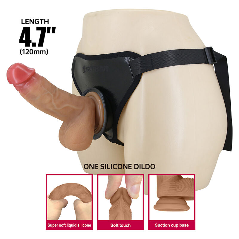 PRETTY LOVE - ARNÊS UNIVERSAL COM DILDO REALISTA - Image 2