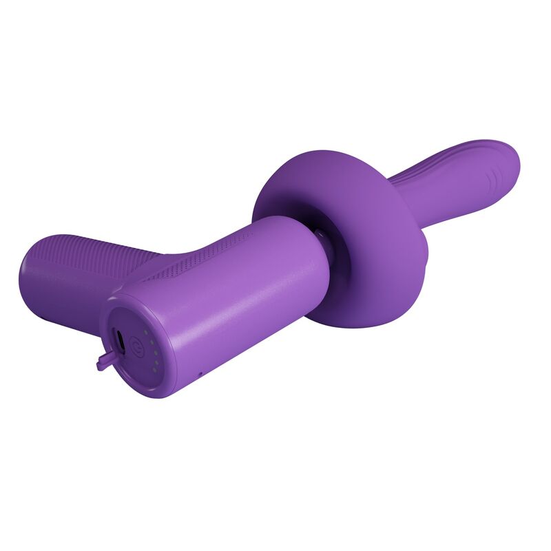 PRETTY LOVE - Pistola de Massagem com Impulso VITO 5 Modos Roxa - Image 3