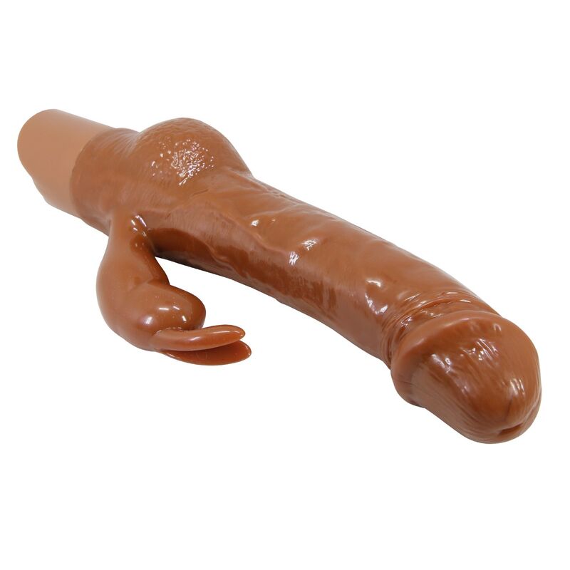 PRETTY LOVE - VIBRADOR REALISTA EM FORMATO DE COELHO ELLISON 22,6 CM Ø 4,2 CM MARROM - Image 5