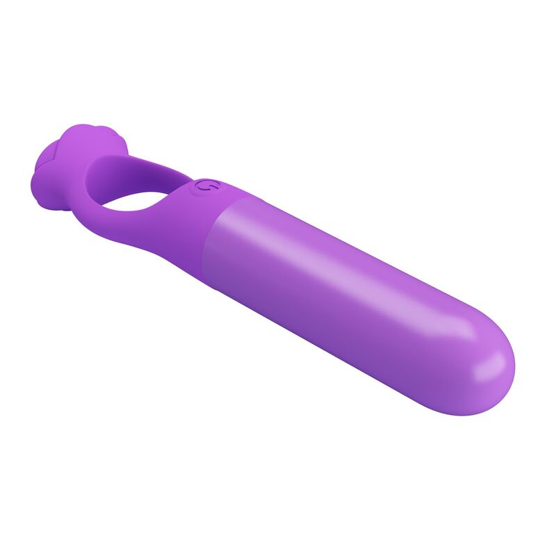 PRETTY LOVE - MINI VIBRADOR MASSAGEADOR RECARREGÁVEL GIANA ROXO - Image 5