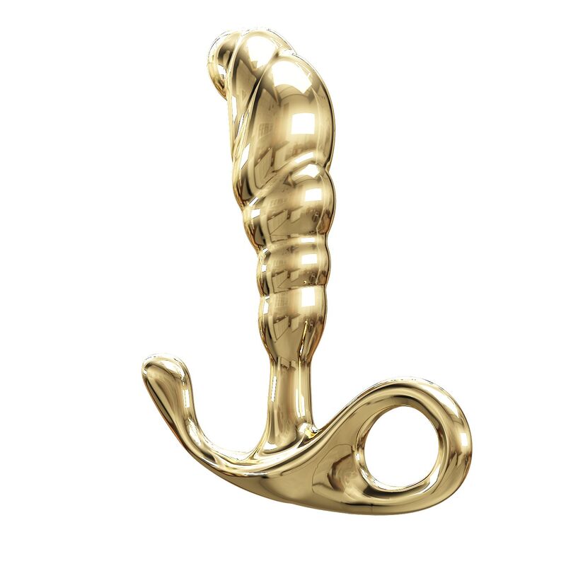 PRETTY LOVE - MASSAGEADOR DE PRÓSTATA JACK EM LIGA DE ZINCO DOURADO - Image 3