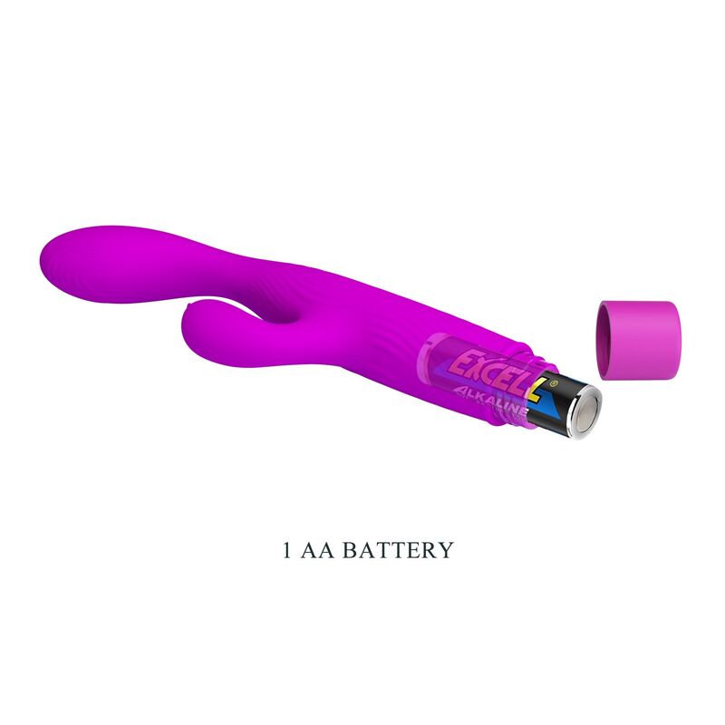 PRETTY LOVE - VIBRADOR JENE COM DUPLA ESTIMULAÇÃO DO PONTO G E DO CLITÓRIS - ROXO - Image 4