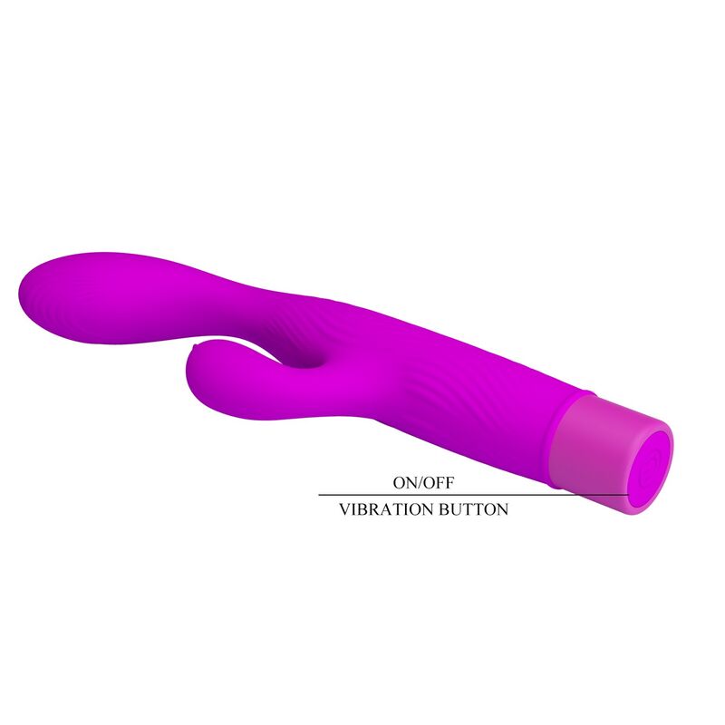 PRETTY LOVE - VIBRADOR JENE COM DUPLA ESTIMULAÇÃO DO PONTO G E DO CLITÓRIS - ROXO - Image 5