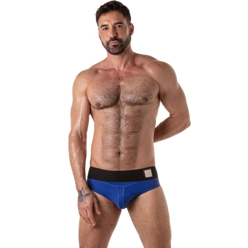 LOCKER GEAR - CUECA SUSPENSA COM CÓS LARGO AZUL S - Image 9