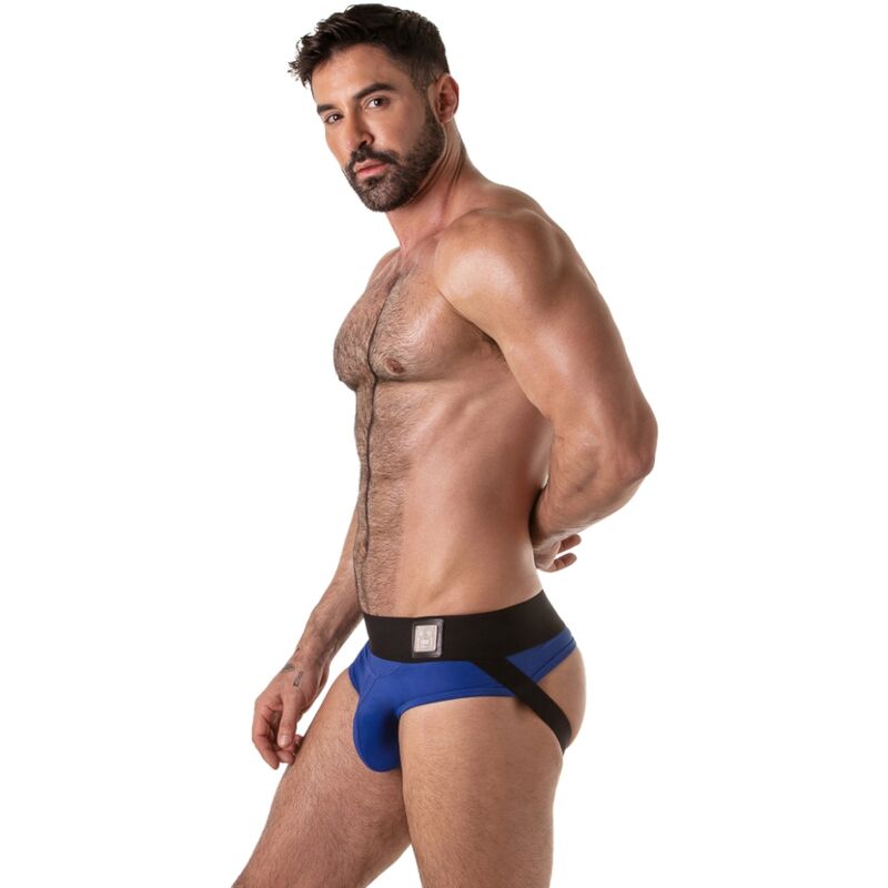 LOCKER GEAR - CUECA SUSPENSA COM CÓS LARGO AZUL S - Image 10