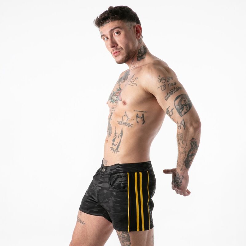 LOCKER GEAR- ACESSO MILITAR COMPLETO, CURTO, AMARELO S - Image 9