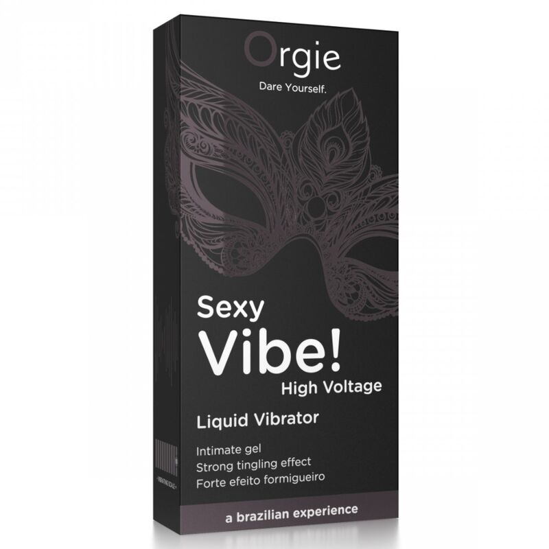 ORGIE - VIBRAÇÃO SEXY! VIBRADOR LÍQUIDO EXTRA FORTE DE ALTA VOLTAGEM 15 ML - Image 3