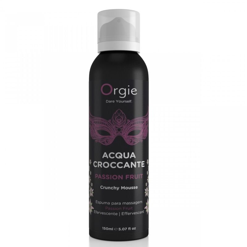 ORGIE - ACQUA CROCCANTE MOUSSE DE MASSAGEM CROCANTE DE MARACUJÁ 150 ML - Image 2