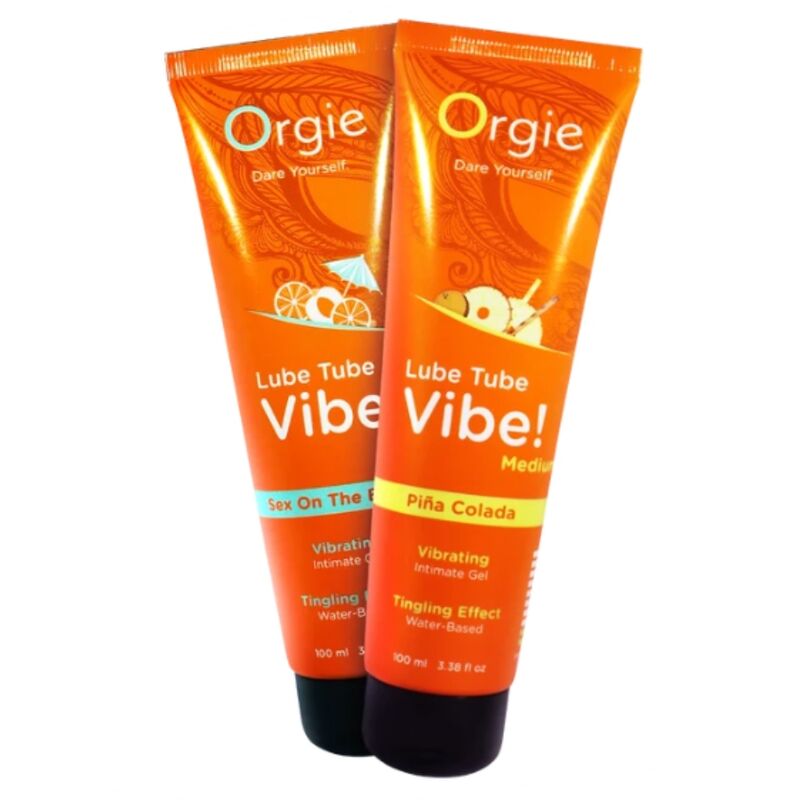 ORGIE - VIBE DE TUBO LUBRIFICANTE! PIÑA COLADA GEL ÍNTIMO BEIJÁVEL FORMIGUEIRO MÉDIO 100 ML - Image 4