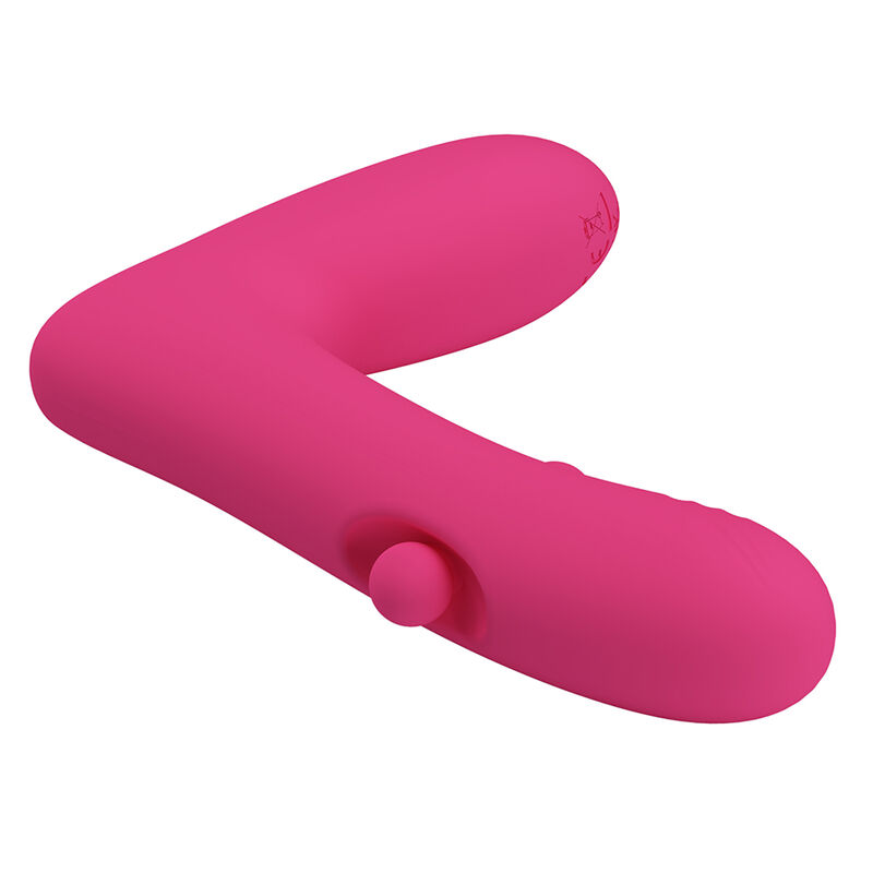 PRETTY LOVE - DUDEN VIBRADOR DE SILICONE RECARREGÁVEL COM 12 MODOS DE VIBRAÇÃO E 3 MODOS DE BALANÇO, ROSA. - Image 4