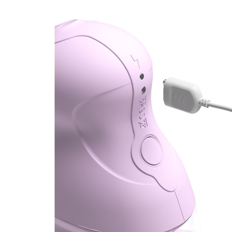 FANTASY FOR HER - VELOURA TOUCH PLEASURE PUMP BOMBA ÍNTIMA COM SUCÇÃO E VIBRAÇÃO ROXA - Image 5