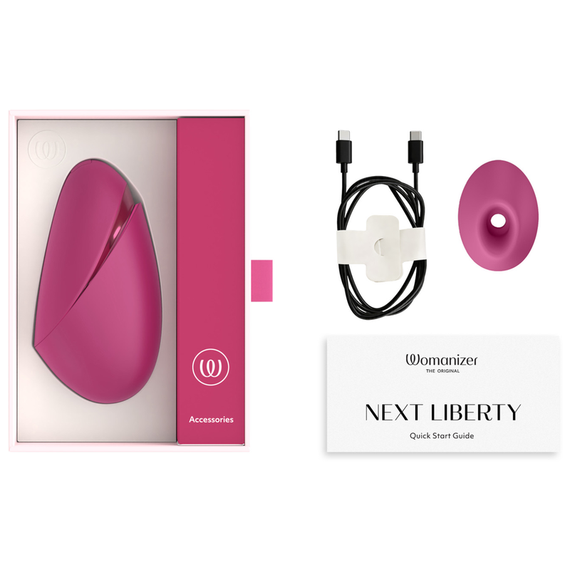 Estimulador Clitorial Womanizer Next Liberty 3D Pleasure Air Rosa RF - Image 2